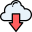 Cloud computing icon 64x64