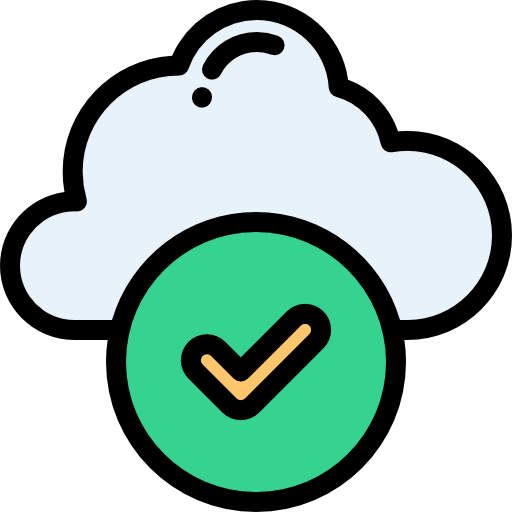 Cloud computing icon