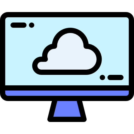 Cloud computing icon