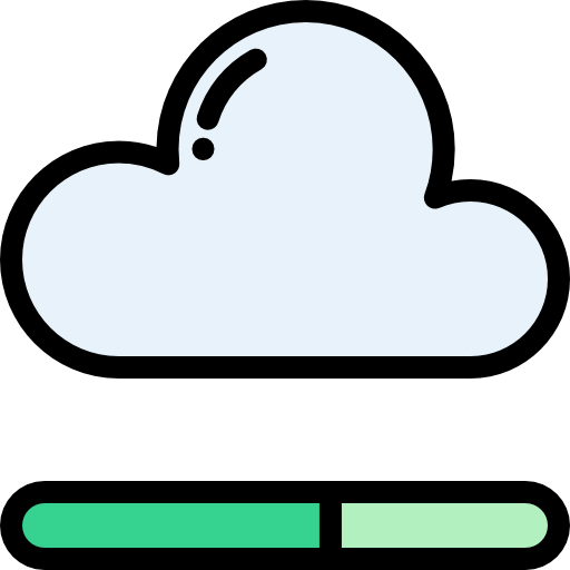 Cloud computing icon