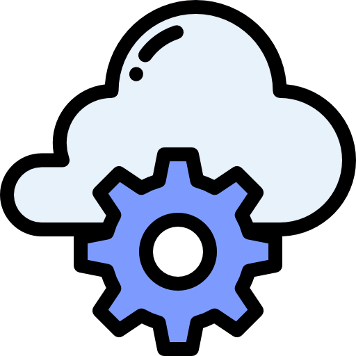 Cloud computing icon