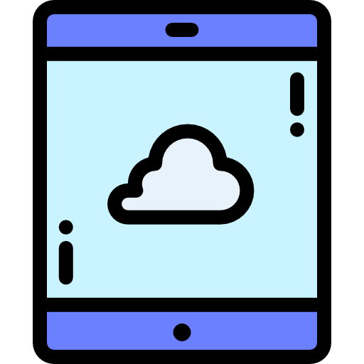 Cloud computing icon