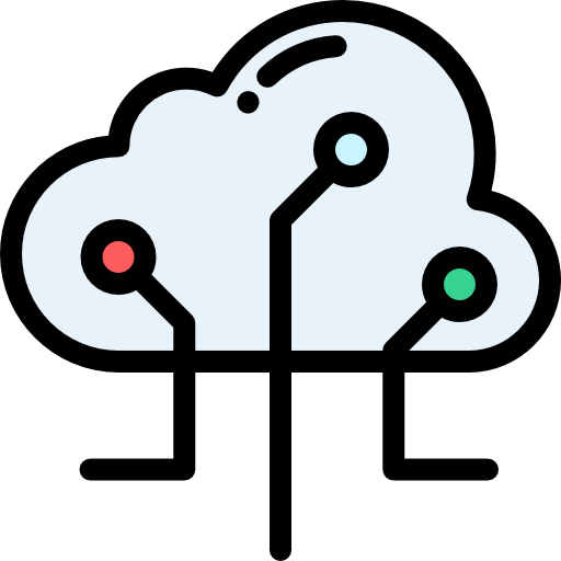 Cloud computing icon