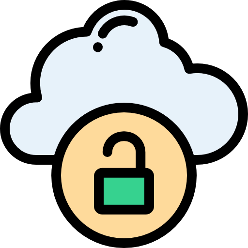 Cloud computing icon