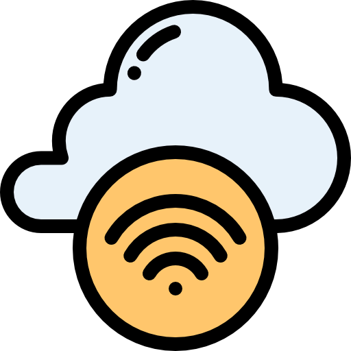 Cloud computing icon