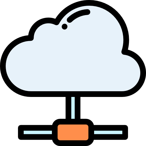 Cloud computing icon