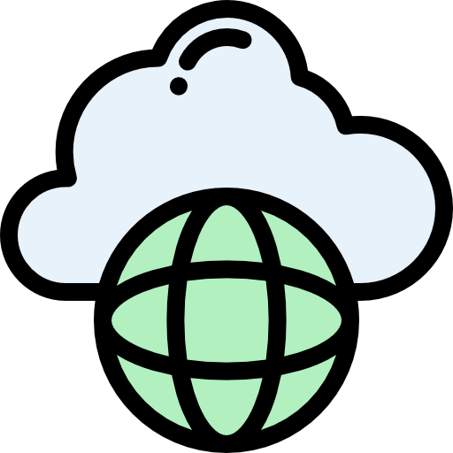 Cloud computing icon