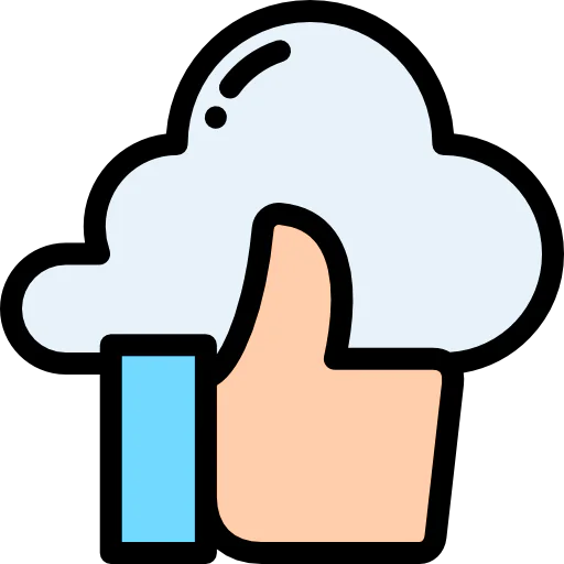 Cloud computing icon