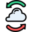 Cloud computing icon 64x64
