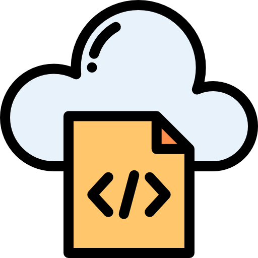 Cloud computing icon