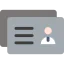 Business card icon 64x64