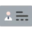 Business card icon 64x64