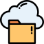 Cloud computing icon 64x64