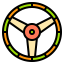 Steering wheel アイコン 64x64