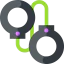 Handcuffs icon 64x64