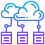 Cloud computing ícono 64x64