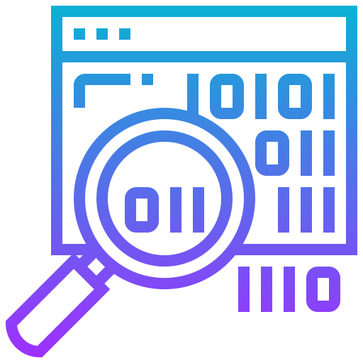 Binary code ícone
