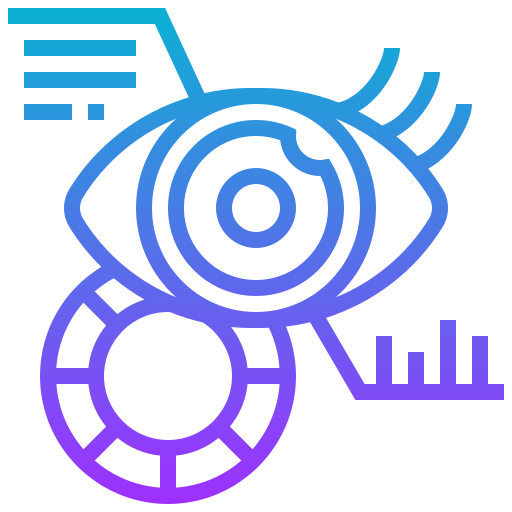Eye scan icon