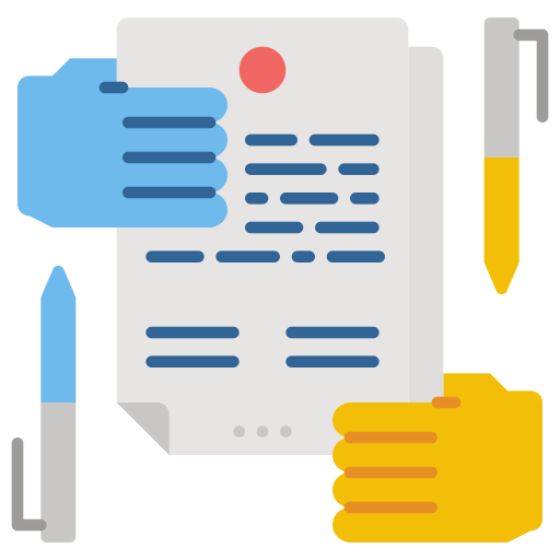 Contract icon