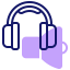 Audio headset ícono 64x64