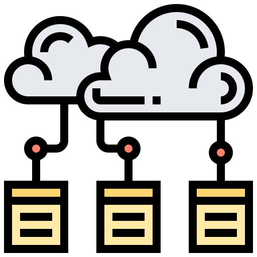 Cloud computing icône