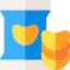 Potato chips icon 64x64