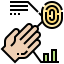 Fingerprint scan icon 64x64