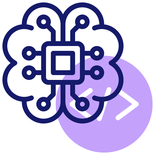 Artificial intelligence icon