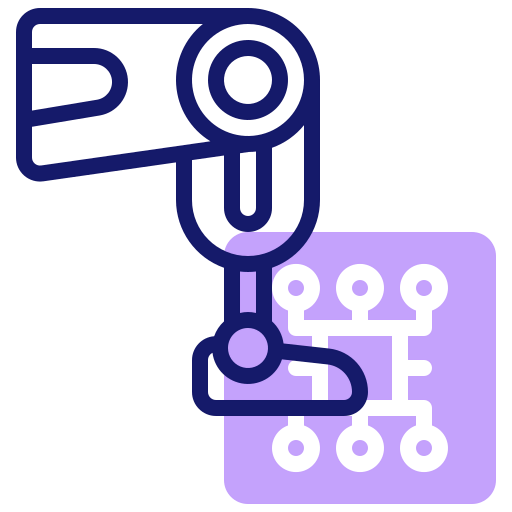 Bionic leg icon
