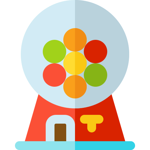 Gumball machine icon