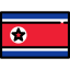 North korea icon 64x64