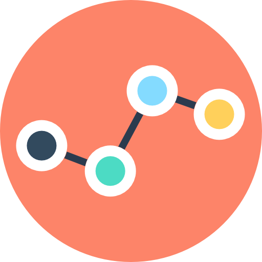 Line chart icon