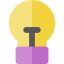 Light bulb icon 64x64