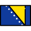 Bosnia and herzegovina icon 64x64