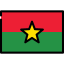 Burkina faso icon 64x64