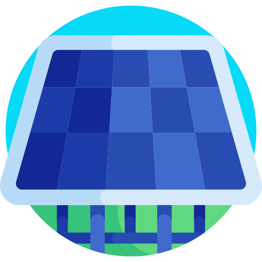 Solar panel icon