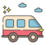 Minivan icône 64x64