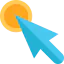 Pay per click icon 64x64