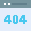 404 error icon 64x64