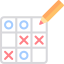 Tic tac toe Ikona 64x64