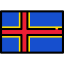 Aland islands icon 64x64