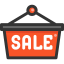 Shopping basket icon 64x64