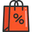Shopping bag biểu tượng 64x64