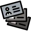 Business card icon 64x64