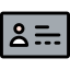 Business card icon 64x64
