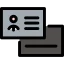 Business card icon 64x64
