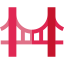 Golden gate bridge icon 64x64