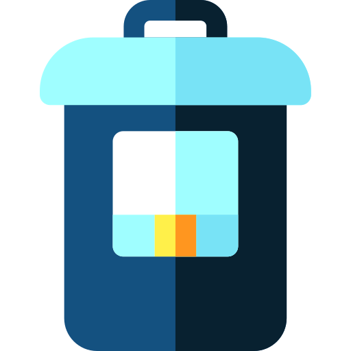Smart trash icon