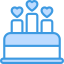 Wedding cake icon 64x64