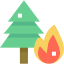 Forest fire icône 64x64